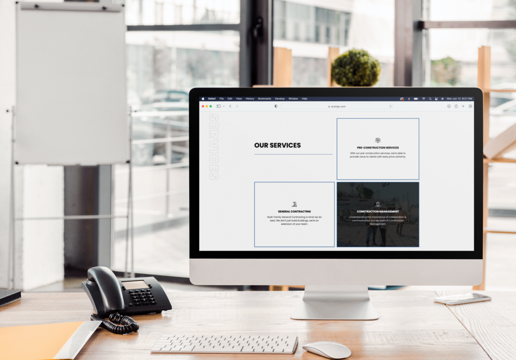 Website design for businesses